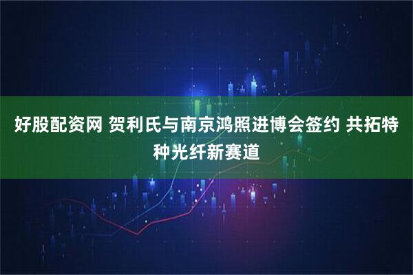 好股配资网 贺利氏与南京鸿照进博会签约 共拓特种光纤新赛道