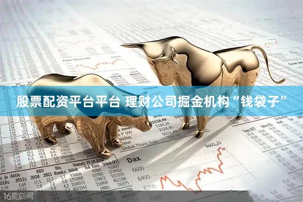 股票配资平台平台 理财公司掘金机构“钱袋子”